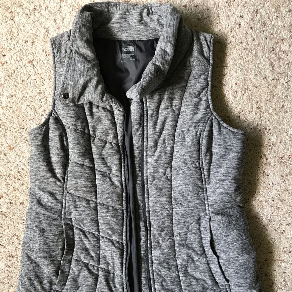 North face quilted vest size medium